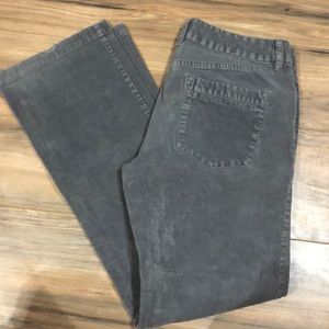 J Crew 8 bootcut gray cords